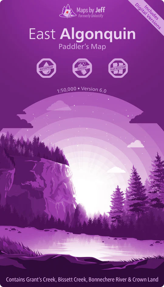 East Algonquin - Paddling Map