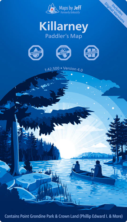 Killarney - Paddling Map