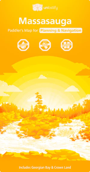 Massassauga - Paddling Map