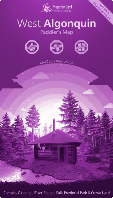West Algonquin - Paddling Map